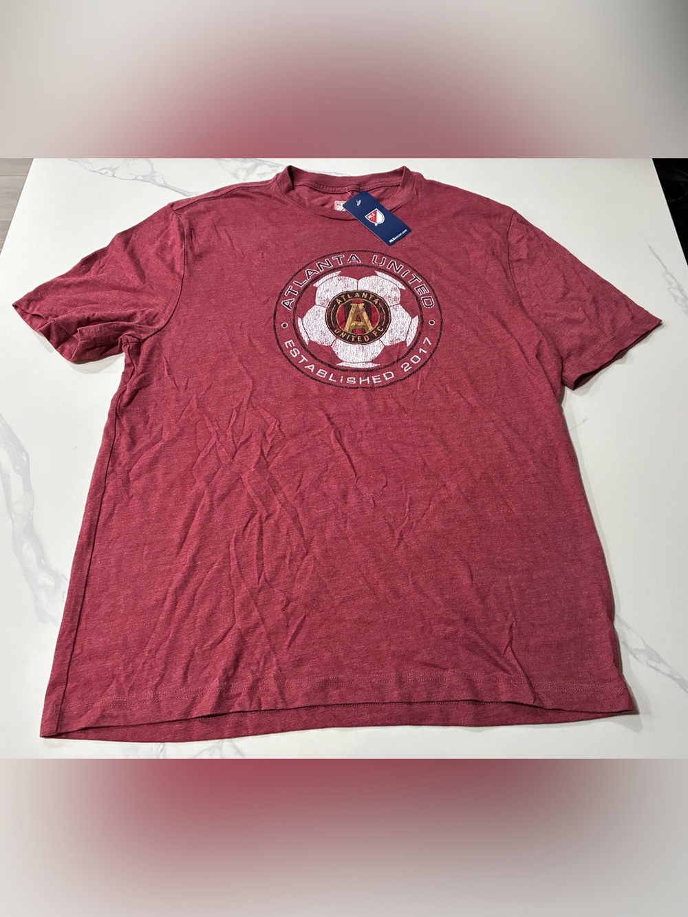 Atlanta United FC MLS Men’s Short Sleeve Shirt (Large) Retails $50